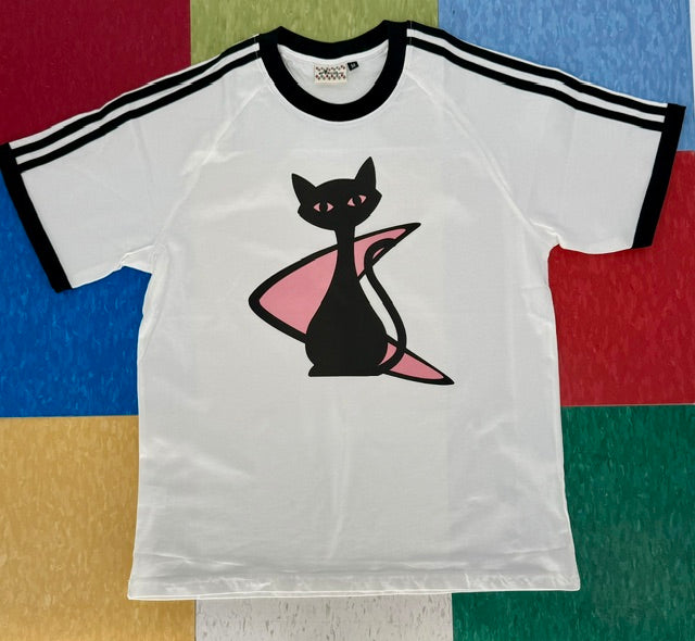 MCM Atomic Bettie Cat Boomerang Athletic Tee