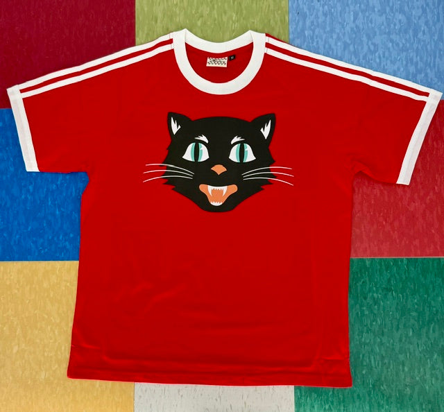 Bettie Cat Face Athletic Tee