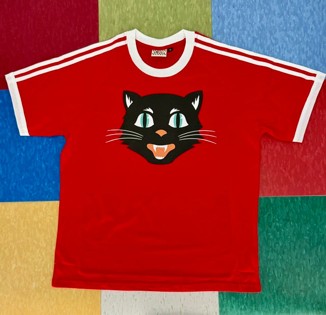 Bettie Cat Face Athletic Tee