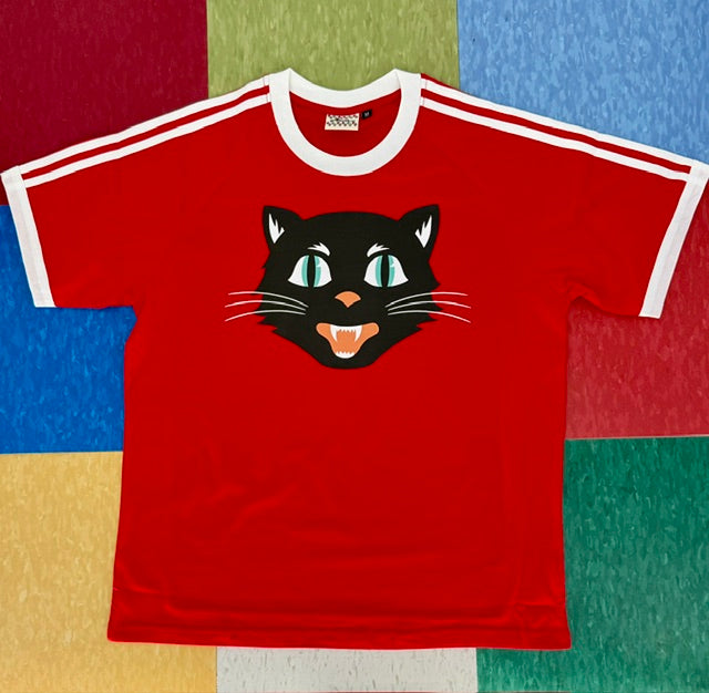 Bettie Cat Face Athletic Tee