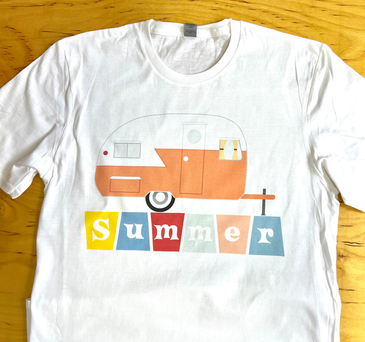 Summer Camper White T-Shirt