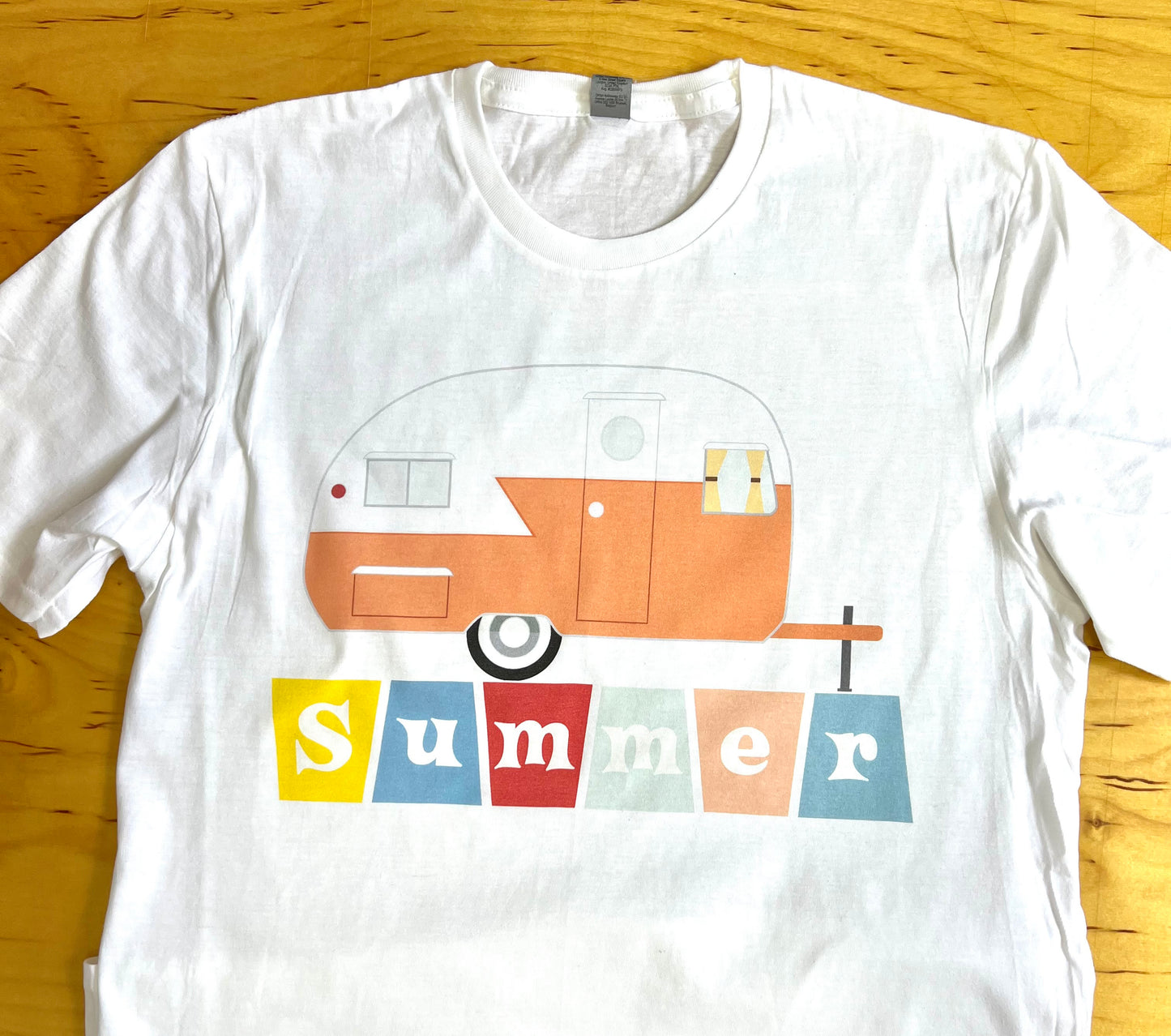 Summer Camper White T-Shirt