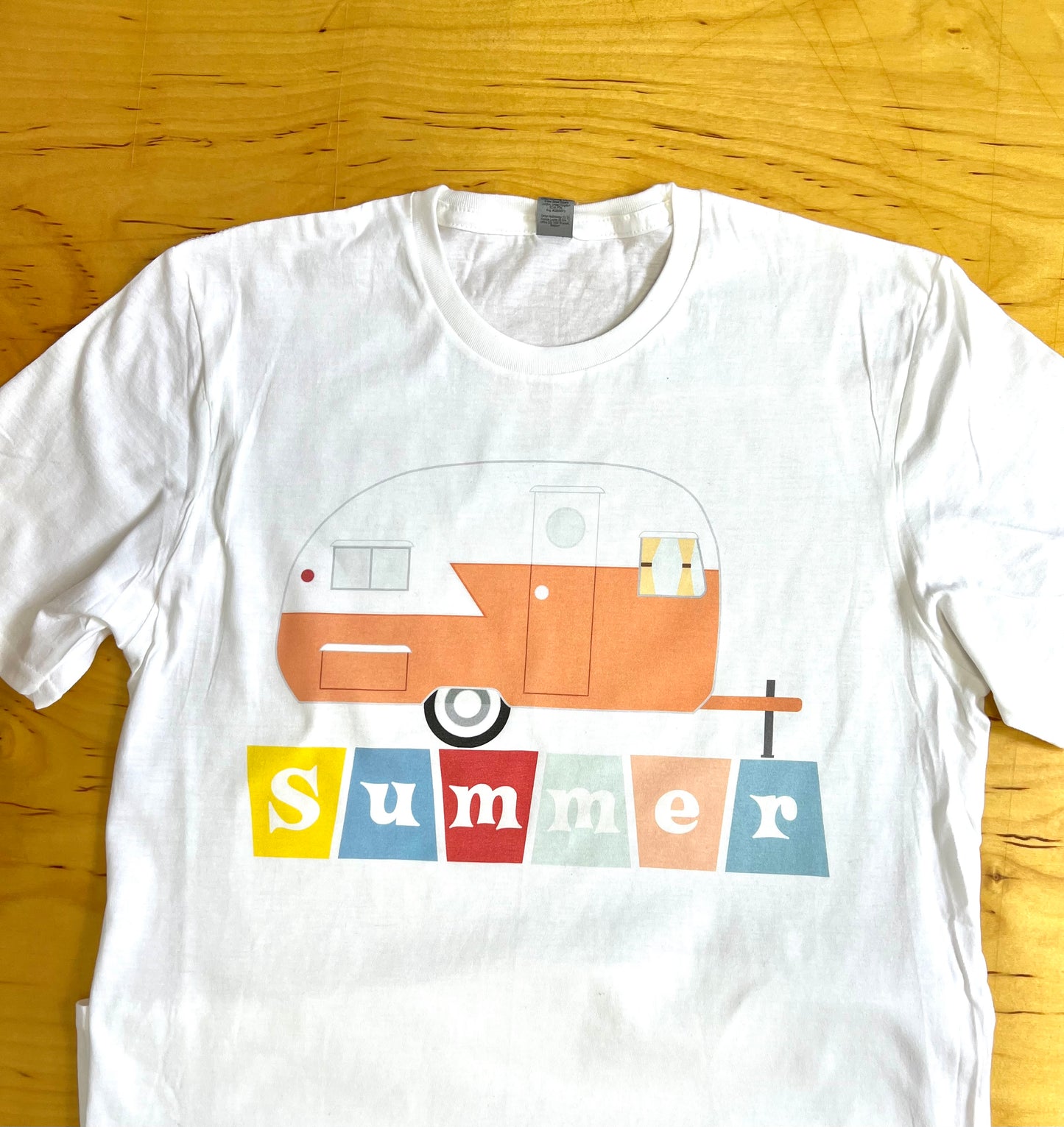 Summer Camper White T-Shirt