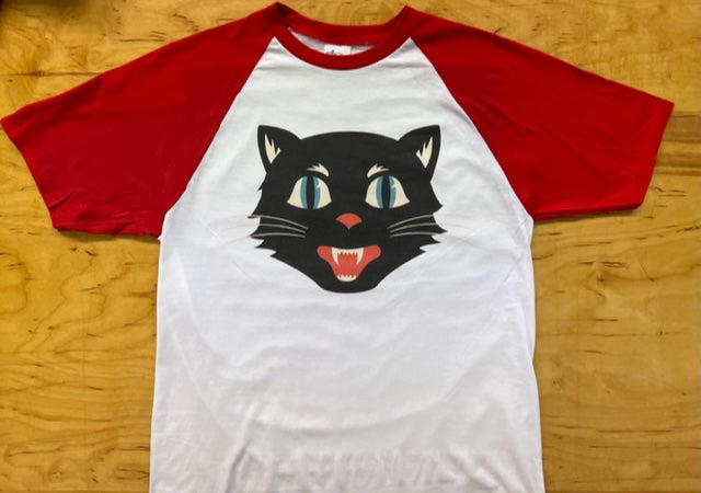 Bettie Cat Raglan Tee