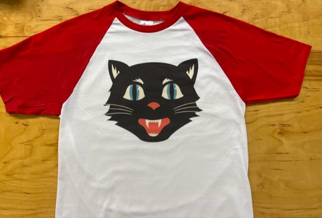 Bettie Cat Raglan Tee