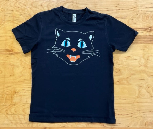 Bettie Cat Black Women's Tee