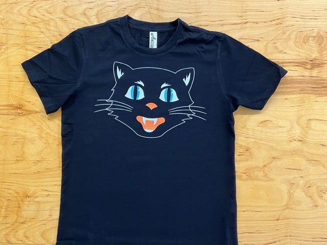 Bettie Cat Black Women's Tee