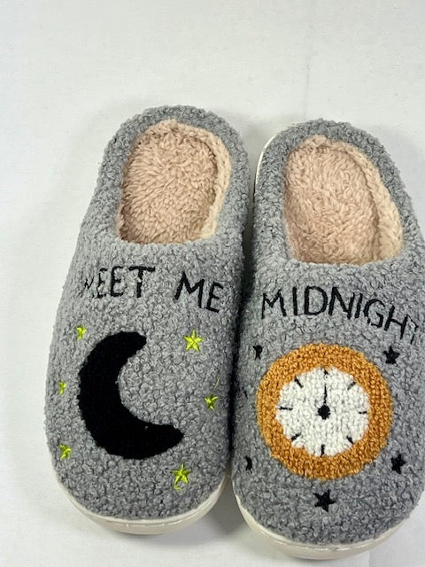 Meet Me at Midnight Slippers