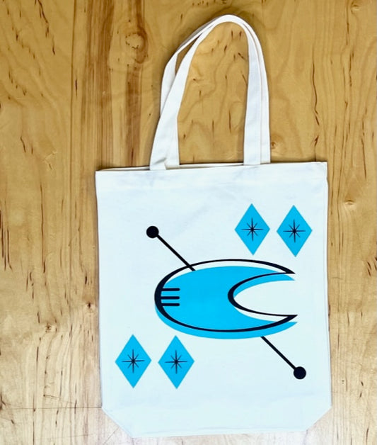 MCM Crescent Moon Carry-All Tote