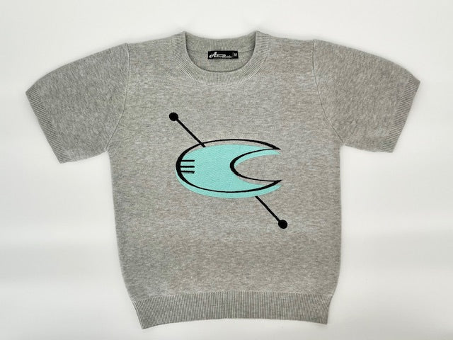 MCM Crescent Moon Grey Sweater