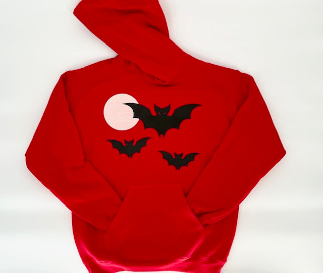 Bettie Bats Red Hoodie