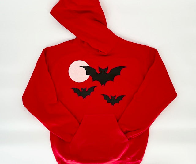 Bettie Bats Red Hoodie