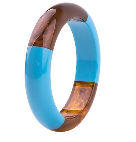 Stardust Turquoise and Tortoise Spacer