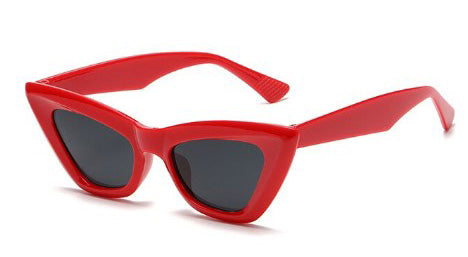 Classic Cateye Sunglasses - Cherry Red