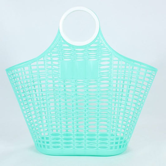 Market Shopper Tote - Mint