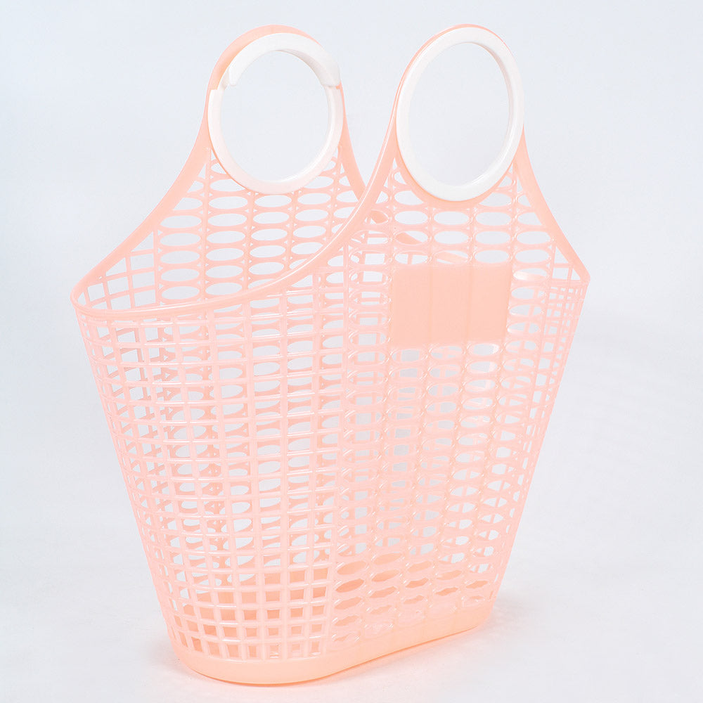 Market Shopper Tote - Peach