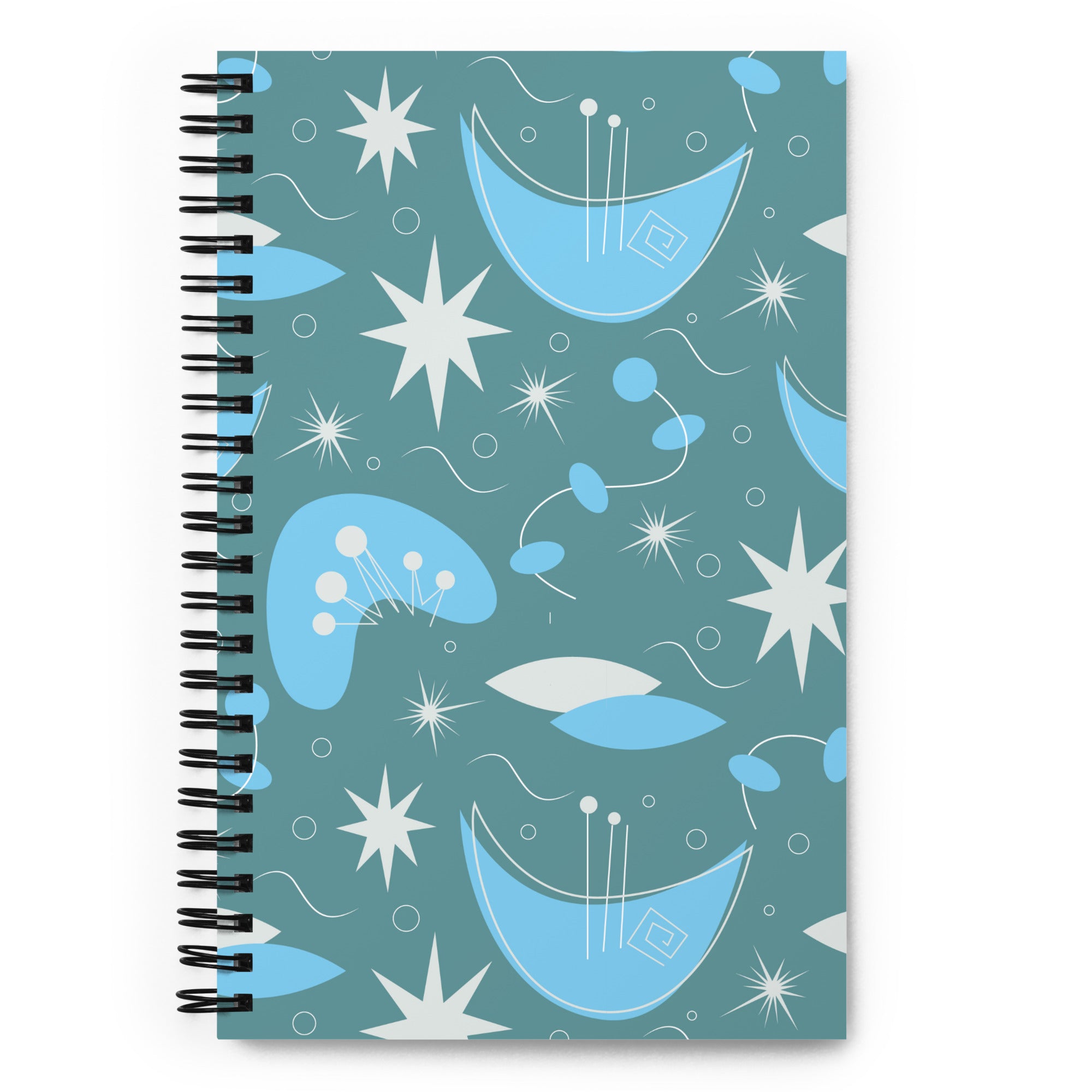 Blue Moon Spiral Notebook – Astro Bettie