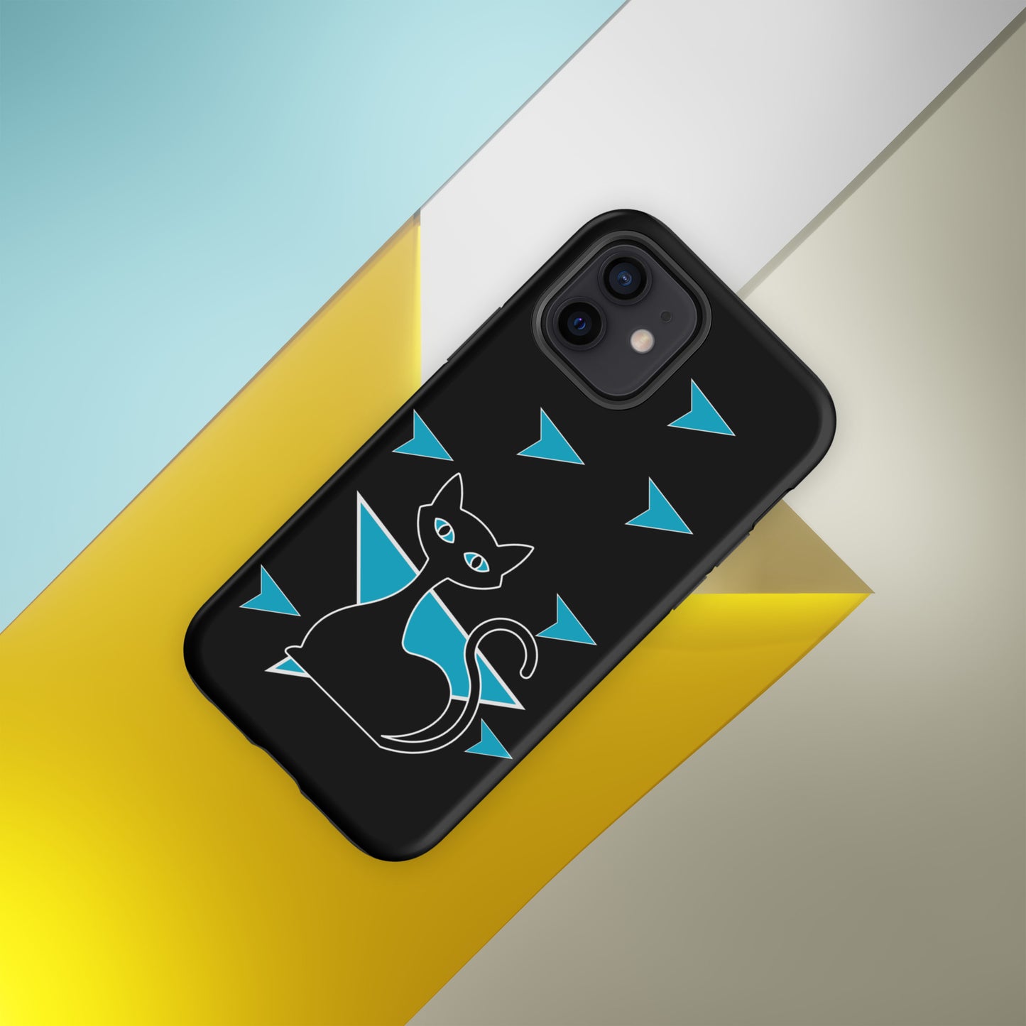 MCM Atomic Bettie Cat Arrow Phone Case