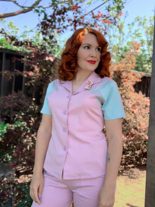 1940s Culottes - Rose