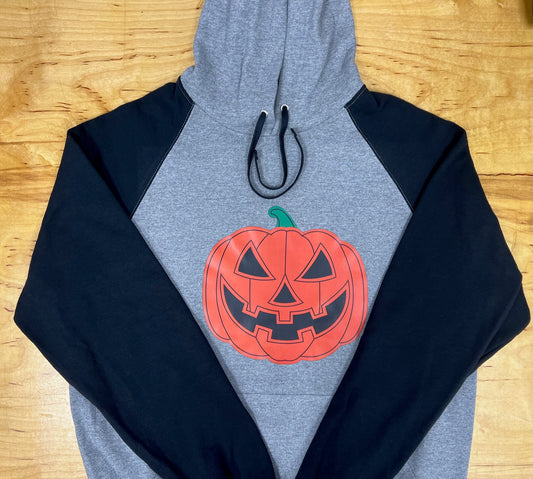 Meet Jack!  Grey/Black Two-Tone Hoodie