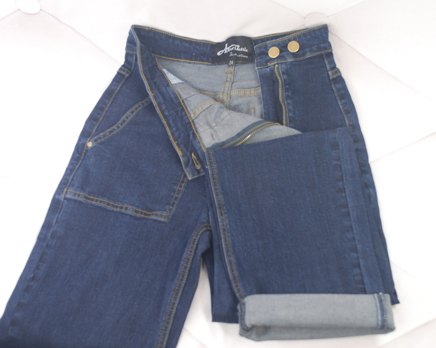 Classic Ava Reproduction Jeans - Indigo – Astro Bettie