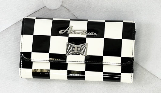 Tri-Fold Wallet - Checkerboard