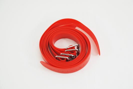 Flexible Wedge/Heel Sandals **Red Straps Only**