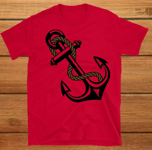 Anchors Away! Red T-Shirt