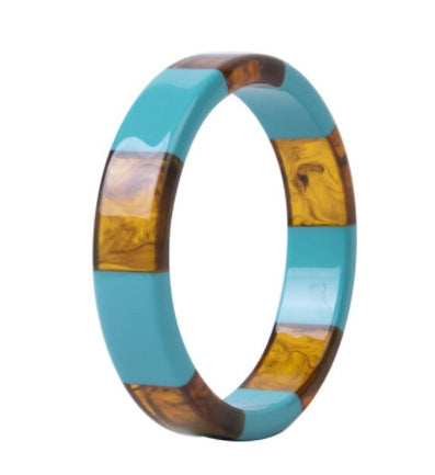 Audrey Turquoise and Tortoise Spacer
