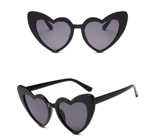 Sunglasses - Black Heart