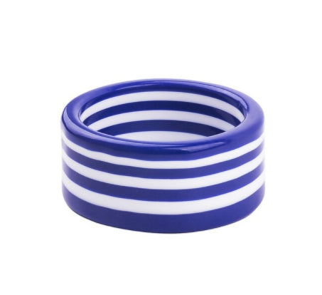 Circus Blue and White Super Stripe Cuff