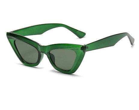 Classic Cateye Sunglasses - Envy Green