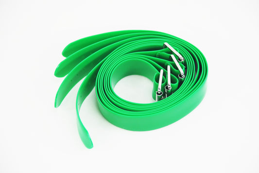 Flexible Wedge/Heel Sandals **Green Straps Only**