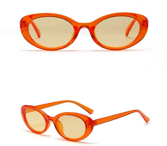 Sunglasses - Orange Crush Oval